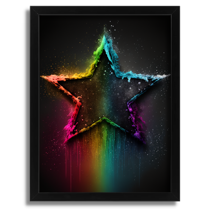 Rainbow Stardust: A Glowing Star in the Dark - Image 2