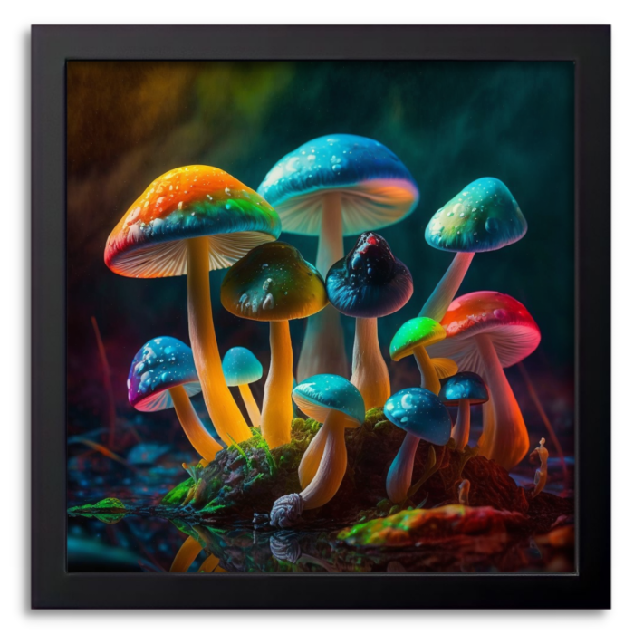 A Multicoloured Mushroom Symphony