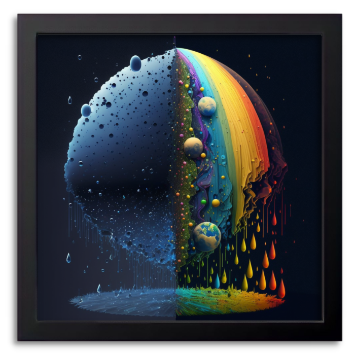Cosmic Rainbow Shower