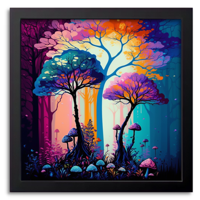 Dreamy Tree & Mushroom Grove - Image 2