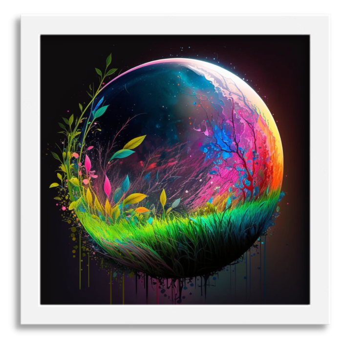 Nature's Bubble: A Drifting Dream