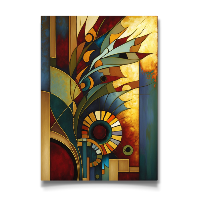 Abstract Mosaic Artwork - Image 3
