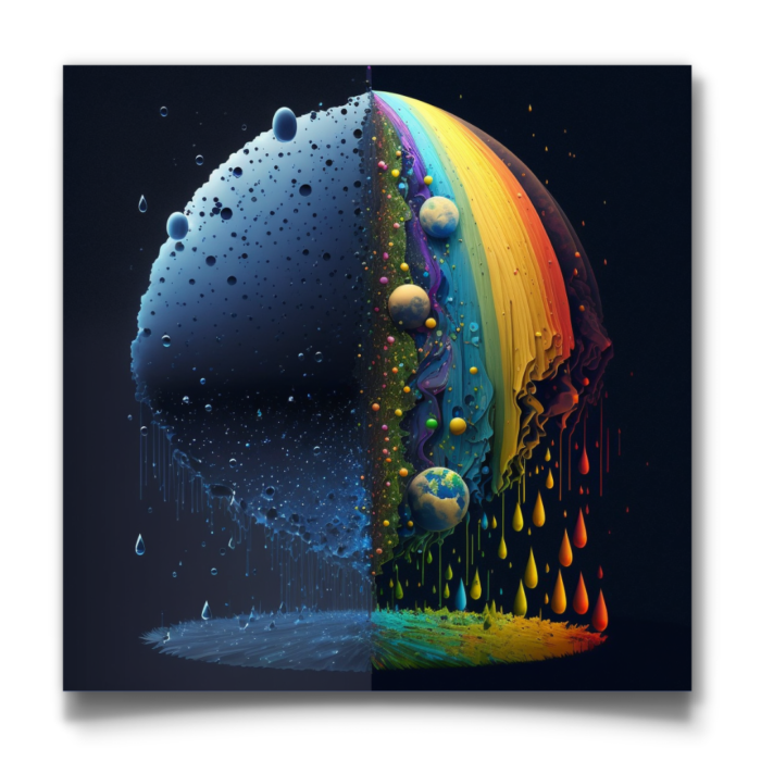 Cosmic Rainbow Shower - Image 3