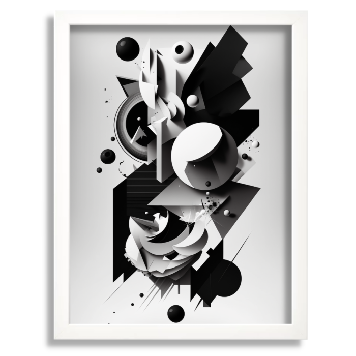 Monochrome Mood Artwork Print - Image 2