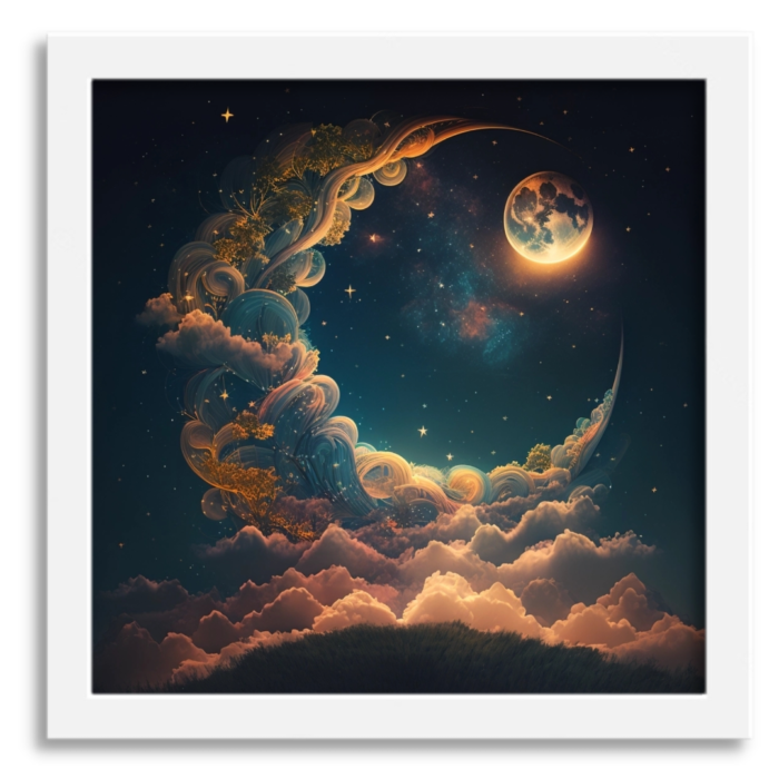 Mystical Moon: Cloudscape