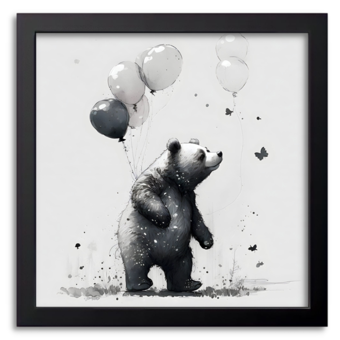 Bear's Balloon Butterfly Dream - Image 2