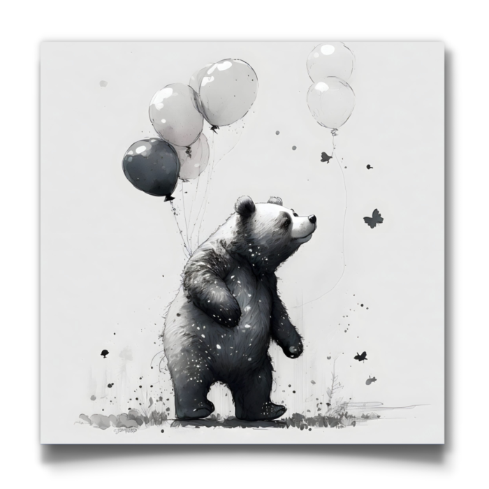 Bear's Balloon Butterfly Dream - Image 3