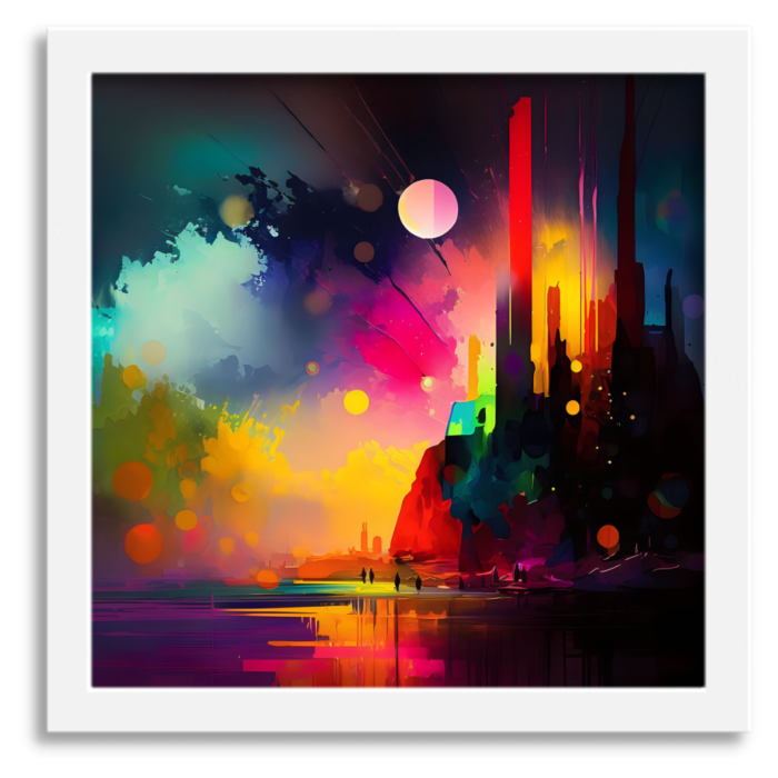 Futuristic Landscape Reflections - Image 2