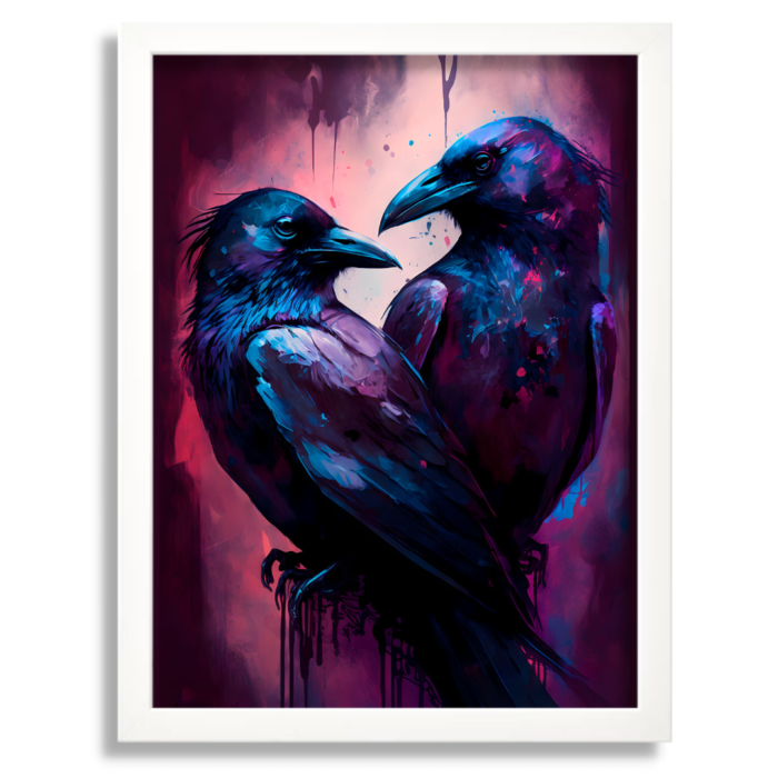 Mystic Ravens Purple Haven