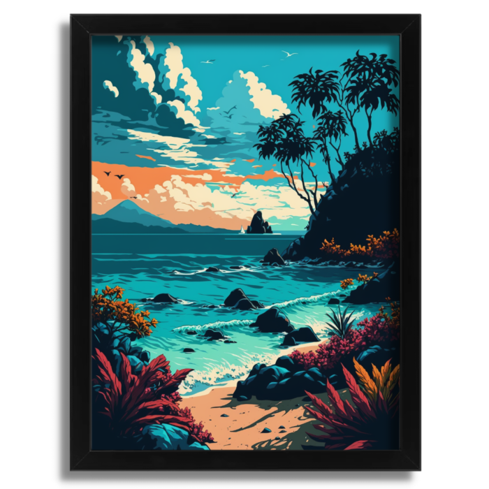 Tropical Haven Escape Art Print - Image 2
