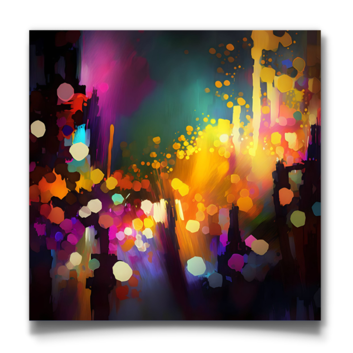Abstract City Lightscapes Art - Image 3